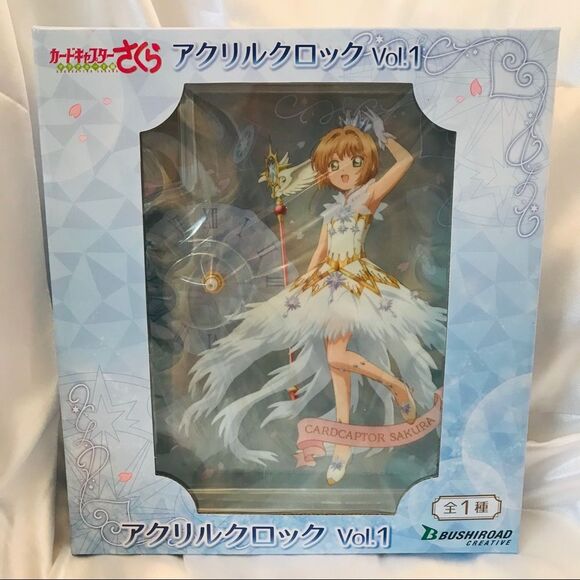 Cardcaptor Sakura: Clear Card Arc Acrylic Clock - Picture 1 of 2